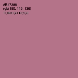 #B47388 - Turkish Rose Color Image