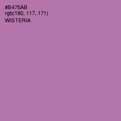 #B475AB - Wisteria Color Image