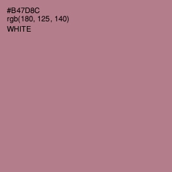 #B47D8C - Turkish Rose Color Image