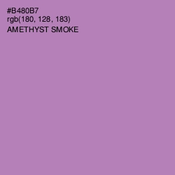 #B480B7 - Amethyst Smoke Color Image