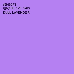 #B480F2 - Dull Lavender Color Image