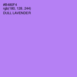 #B480F4 - Dull Lavender Color Image