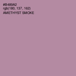 #B489A2 - Amethyst Smoke Color Image