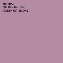 #B48BA3 - Amethyst Smoke Color Image