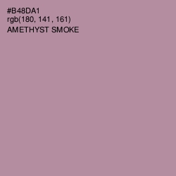 #B48DA1 - Amethyst Smoke Color Image