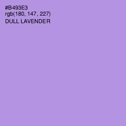 #B493E3 - Dull Lavender Color Image