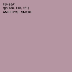 #B495A1 - Amethyst Smoke Color Image