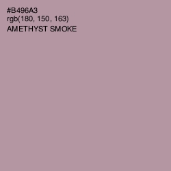#B496A3 - Amethyst Smoke Color Image
