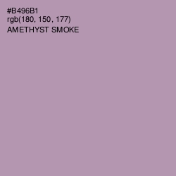 #B496B1 - Amethyst Smoke Color Image