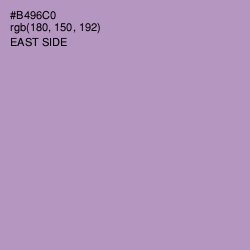 #B496C0 - East Side Color Image
