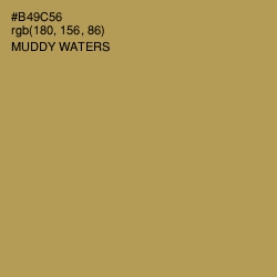 #B49C56 - Muddy Waters Color Image