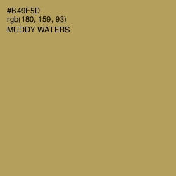 #B49F5D - Muddy Waters Color Image