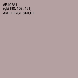 #B49FA1 - Amethyst Smoke Color Image