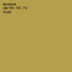 #B4A04A - Husk Color Image