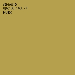 #B4A04D - Husk Color Image