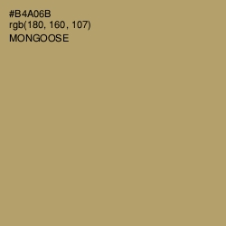 #B4A06B - Mongoose Color Image