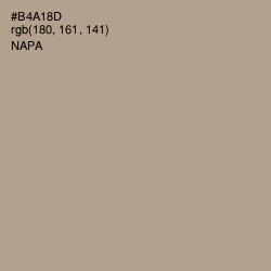 #B4A18D - Napa Color Image