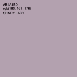 #B4A1B0 - Shady Lady Color Image