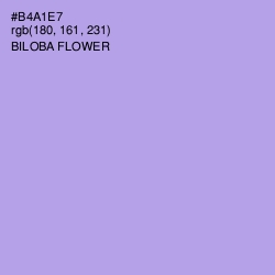 #B4A1E7 - Biloba Flower Color Image