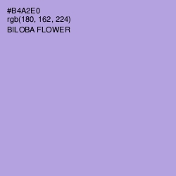 #B4A2E0 - Biloba Flower Color Image