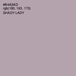 #B4A3AD - Shady Lady Color Image