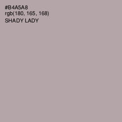 #B4A5A8 - Shady Lady Color Image