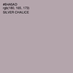 #B4A5AD - Silver Chalice Color Image