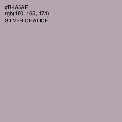 #B4A5AE - Silver Chalice Color Image