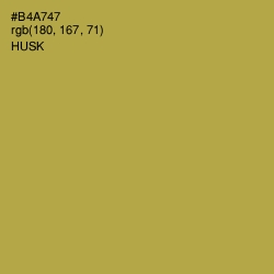 #B4A747 - Husk Color Image