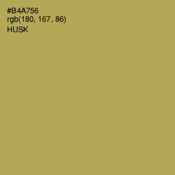 #B4A756 - Husk Color Image