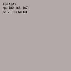 #B4A8A7 - Silver Chalice Color Image