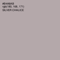 #B4A8AB - Silver Chalice Color Image