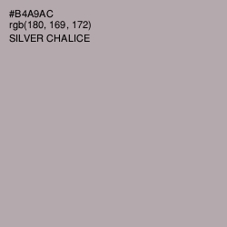 #B4A9AC - Silver Chalice Color Image