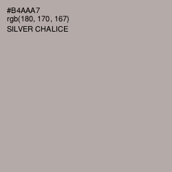 #B4AAA7 - Silver Chalice Color Image