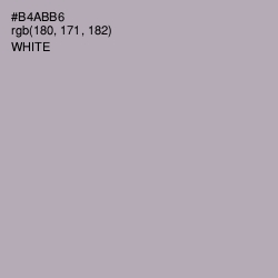 #B4ABB6 - Bombay Color Image