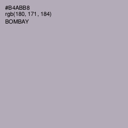 #B4ABB8 - Bombay Color Image