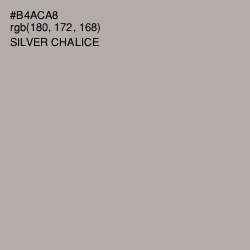 #B4ACA8 - Silver Chalice Color Image