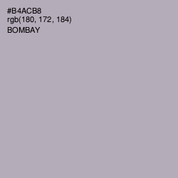 #B4ACB8 - Bombay Color Image