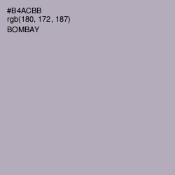 #B4ACBB - Bombay Color Image