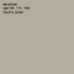 #B4AD9E - Taupe Gray Color Image