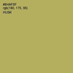#B4AF5F - Husk Color Image
