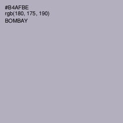 #B4AFBE - Bombay Color Image
