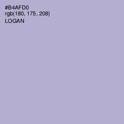 #B4AFD0 - Logan Color Image