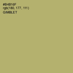 #B4B16F - Gimblet Color Image