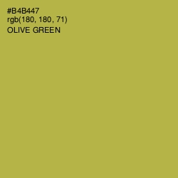 #B4B447 - Olive Green Color Image