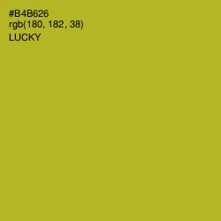 #B4B626 - Lucky Color Image