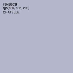 #B4B6CB - Chatelle Color Image