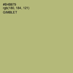 #B4B879 - Gimblet Color Image