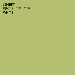 #B4BF71 - Gimblet Color Image