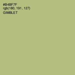 #B4BF7F - Gimblet Color Image